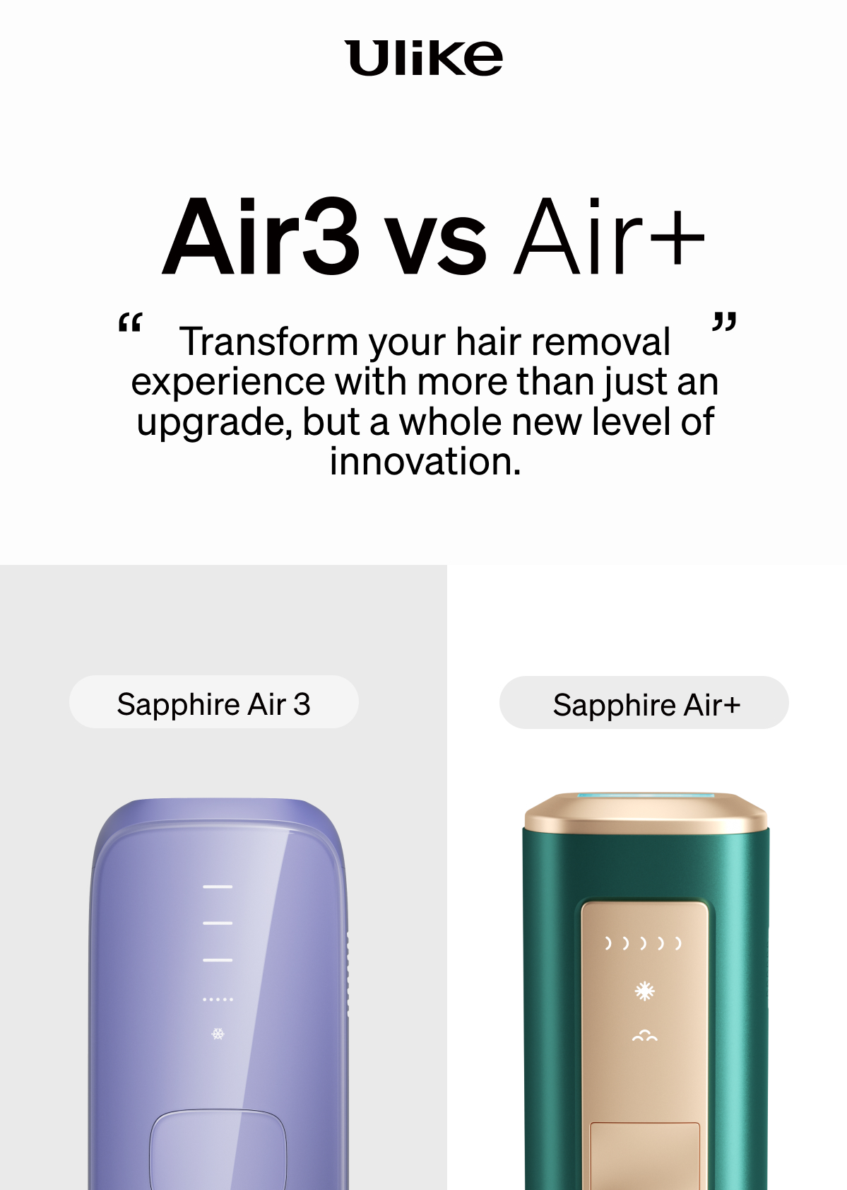 Air3 vs Sapphire Air+