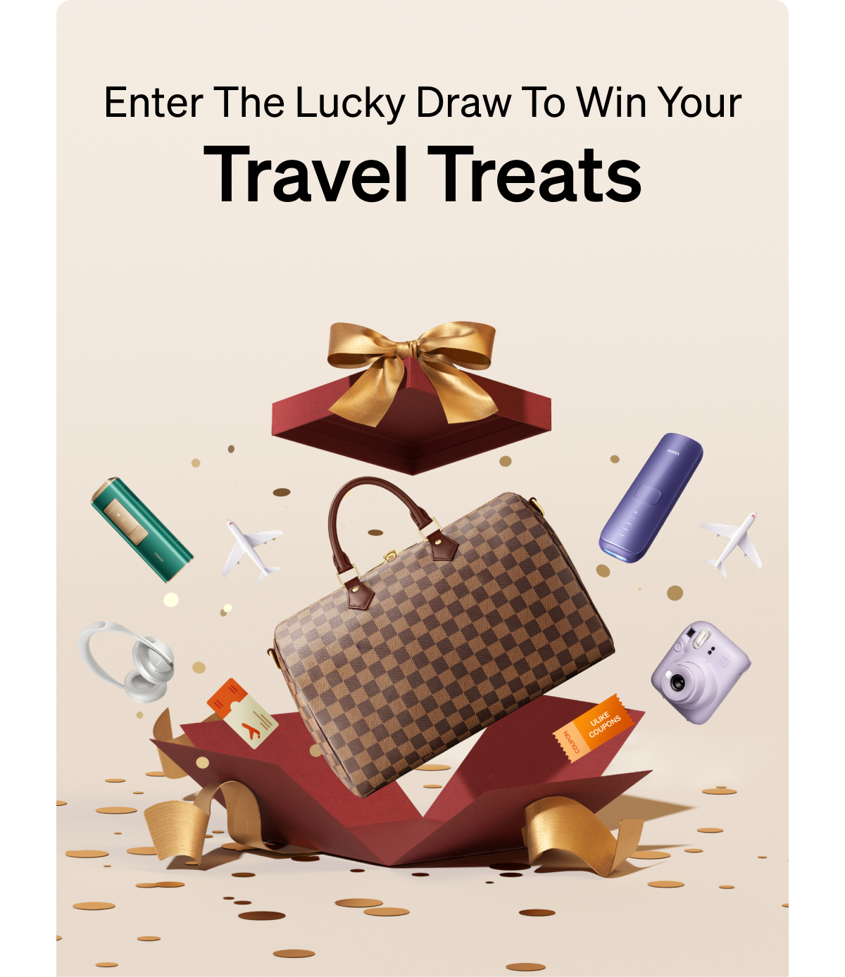 Enter the Lucky Draw