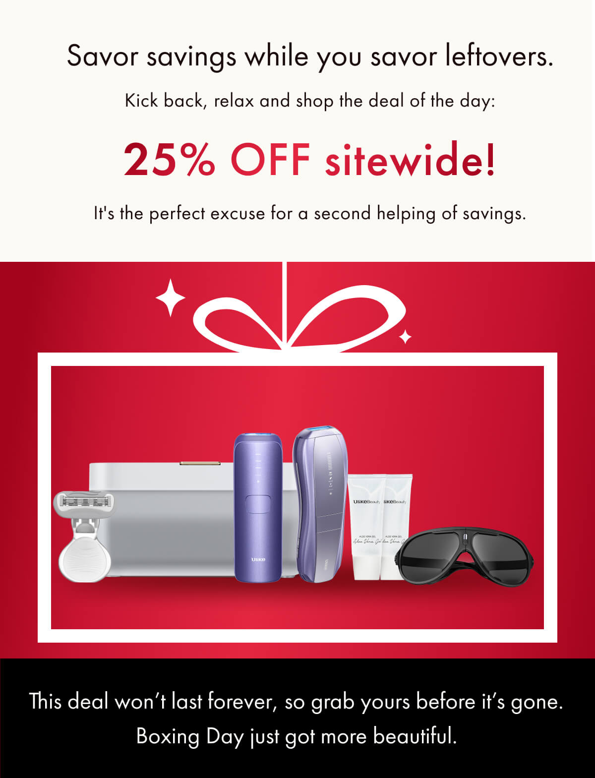 25% OFF Sitewide